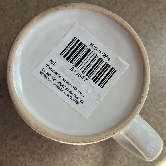 CAPTAIN AMERICA 20oz MUG  **(NEW with Tag)** - Picture 16 of 16